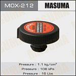 MOX212 MASUMA Крышка радиатора. Крышка радиатора MASUMA, 1.1 kg/cm2