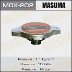 MOX202 MASUMA КРЫШКА РАДИАТОРА 1.1 KG/CM2