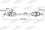 PDS0519 PATRON ПОЛУОСЬ ПЕРЕДНИЙ МОСТ СПРАВА 25X925X70X25 ABS:48T