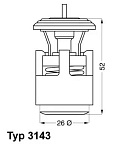 314387D WAHLER Термостат