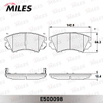 E500098 MILES Колодки тормозные передние (Смесь CERAMIC) OPEL INSIGNIA 08-/ZAFIRA 11-/SAAB 9-5 10- R17 (TRW GDB1783) E500098