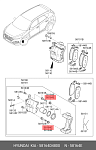 MPH35NS MANDO Колодки тормозные задние c дат.,износа