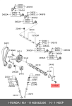 AAK2G71 ACQ КЛАПАННАЯ КРЫШКА ГБЦ G4KH