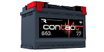 CON7700 CONTACT АКБ Contact 77 А/ч  пусковой ток 640 А  обратной полярности  тип вывода конус. 276х175х190