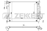 MK1569 ZEKKERT Радиатор охл. дв. Hyundai Elantra V 11-, i30 II 12-, Kia Cee'd II 15-, Pro Cee'd 15-, Cerato III 13-, Soul 11-.