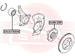 DAC42780040 ASVA Подшипник ступичный передний