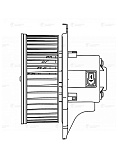 LFH0860 LUZAR Э/вентилятор отоп.