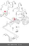 T85036 BREMBO Шланг тормозной