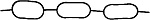 713180100 VICTOR REINZ Прокладка, впускной коллектор
