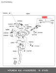 NSPKA300 NTY KIA OPTIMA 1.7CRDI/2.0/2.4 2012- , HYUNDAI SONATA 2.0/2.4 2010-2014