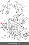 SO0053 LYNXAUTO Сальник коленвала. VAG ABD / ABU / AEA / AEE / AER / AEX / AFH / AFK / AHS / AHW / AJV / AKK / AKP / AKQ / AKV / ALD / ALL / ALM / ANW / ANX / APE / APQ / AQQ / ARA / ARC / ATN / AUA / AUB / AUC / AUD / AUS / AVY / AXP / AZD / BAD / BAH / 