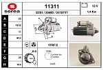 11311 EAI Стартер Omega 88-92 1.4kW