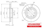 DBD1603 DYNAMATRIX Диск тормозной