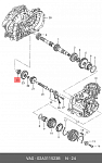 712047610 INA Игольчатый подшипник КПП AUDI/VW  15x21x18