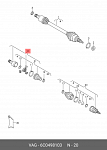 NPZSK002 NTY ШРУС наружный: VW POLO 1.2,1.4 01: SEAT IBIZA IV,SKODA FABIA 99: AUDI A2