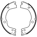 LS2081 DELPHI Колодки тормозные барабанные задние