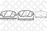 001092BSX STELLOX 001 092B-SX 1226 02 [581014DU00] !колодки дисковые п.\ Hyundai Santa Fe 2.2CRDi/2.7