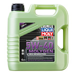 9054 LIQUI MOLY Масло моторное HC-синтетическое Molygen New Generation 5W40 API SN, ACEA A3/B4 4л 9054