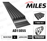 AD15055 MILES 6PK2000(6PK1995) Ремень приводной 2,5(2,7)