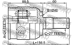 1211IX352WDRH FEBEST ШРУС ВНУТРЕННИЙ ПРАВЫЙ 24X40X27