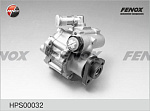 HPS00032 FENOX Насос ГУР AUDI A4/SKODA/VW GOLF III/PASSAT 1.4-2.9 93-05