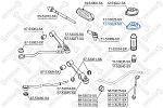 1253024SX STELLOX 12-53024-SX_опора амортизатора переднего правого! VIN: 020708>\ KIA Rio 02>