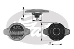 RC134 GATES Крышка радиатора RC134 (7410-30076)