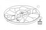 111452755 HANS PRIES Вентилятор радиатора охлаждения ДВС