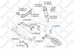 5600409SX STELLOX Тяга стабил. зад. пр. Hyundai Sonata,KIA | прав/лев |