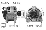 210203 ERA 210203 Генератор\ SKODA OCTAVIA, VW GOLF IV/BORA 1.4-2.0