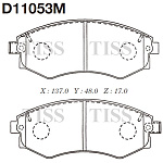 D11053M KASHIYAMA Колодки тормозные дисковые Hyundai.