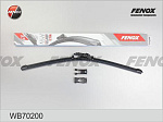 WB70200 FENOX Щетка стеклоочистителя 700 мм (28") бескаркасная WB70200