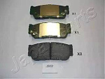 PPS02AF JAPANPARTS Колодки торм.диск..