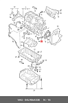 0986280611 BOSCH Датчик коленвала/04L906433B / 04L906433A