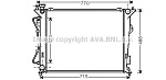 HY2172 AVA Радиатор охлаждения Hyundai Sonata V  Kia Magentis  Optima