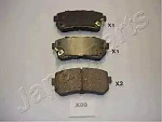 PPK09AF JAPANPARTS Колодки торм диск Sportage 10-.