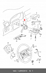 EPEVW011 NTY NTY STEERING COLUMN SWITCH VW PASSAT 96-,BORA 98-,GOLF 97-,SHARAN 95-,SKODA OCTAVIA 96-,SUPERB 01-,S