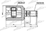 PCV1752 PATRON ШРУС левый 28X33X35 HYUNDAI SANTA FE (CM) 2006-2012, KIA SORENTO (XM) 2009-