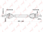 CD1141 LYNXAUTO CD-1141 Привод в сборе LYNXauto