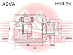 HYIREN ASVA ШРУС ВНУТРЕННИЙ ПРАВЫЙ 36X42X28