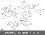 55215C5000 HYUNDAI / KIA сайлентблок