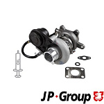 3517400200 JP GROUP ТУРБИНА HYUNDAI SANTA FE, TRAJET, TUCSON / KIA CERATO, SPORTAGE (2.0 DIESEL)