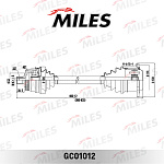 GC01012 MILES Привод в сборе левый AUDI A4/VW PASSAT 1.8T-2.3 95-05 (ABS) (GKN 301220) GC01012