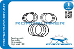 RR230404A910 ROADRUNNER кольца комплект KIA 2,5CRDI (D4CB) Porter II 2.5(key)x2.0x3.0 STD