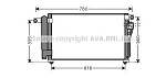 KA5081D AVA Конденсер KIA RIO 1.4/1.6 05-