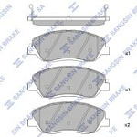 SP1733 SANGSIN BRAKE Колодки тормозные дисковые