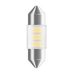 6438DWP01B OSRAM Лампа светодиодная 6438DWP-01B 1W 12V SV8.5-8 C5W (31 mm) 6000K BLI1 LEDriving SL OSRAM