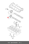 ECSE1390 ALL4MOTORS Вал распределительй ECSE1390 выпуск VAG 1.8-2,0L EA888 GEN3 CNC 06K109022R