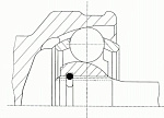 305003 GKN ШРУС наружный к-кт!\ Hyundai i30, KIA Ceed 1.4/1.6 07>