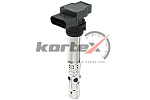 KIC150 KORTEX Катушка зажигания VAG FABIA I 01-/FABIA II 06- 1.2I SC 1812